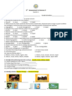 3rd Assessment in Science V q1 New