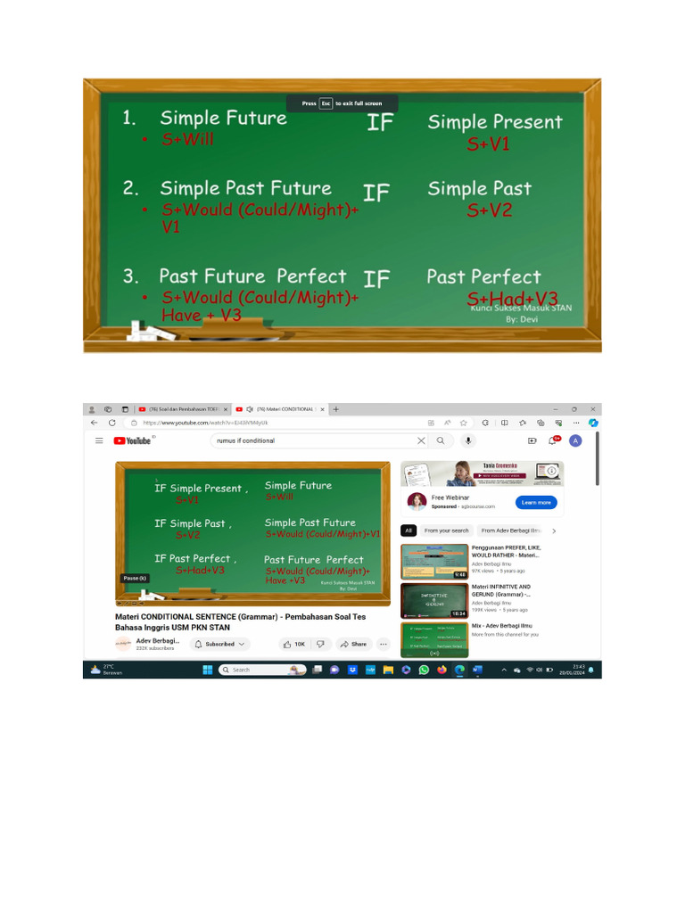 Rumus if conditional pdf