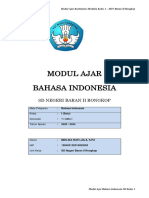 Modul Ajar Bahasa Indonesia BAB 1 Kelas 1