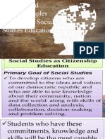 Social Studies As Citizenship Education
