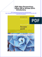 Full Download Ebook PDF New Perspectives Microsoft Office 365 Access 2016 Introductory PDF