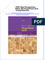 Full Download Ebook PDF New Perspectives Microsoft Office 365 Powerpoint 2016 Comprehensive PDF