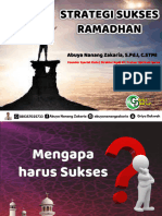 Strategi Sukses Ramadhan 1