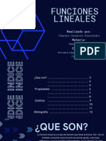 Funciones Lineales