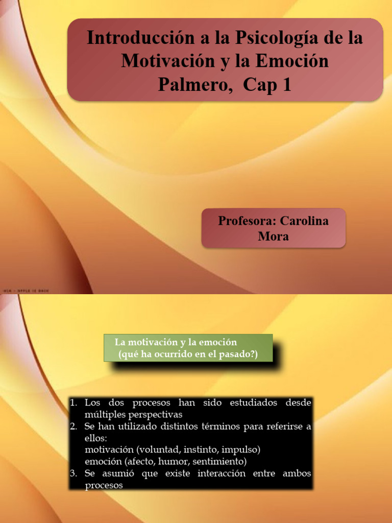 Psicología de la Motivación y Emoción | PDF | Las emociones ...