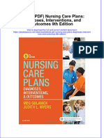 Full Download Ebook PDF Nursing Care Plans Diagnoses Interventions and Outcomes 9th Edition PDF