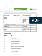 Method Statement