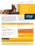 UK Pet Food Fact Sheet Calories