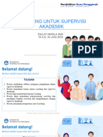 Coaching Untuk Supervisi Akademik