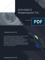 Actividad 2. Presentación TIC