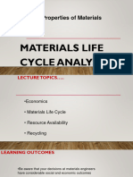 8.2 Life Cycle Analysis