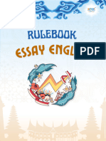 Rulebook Essay English