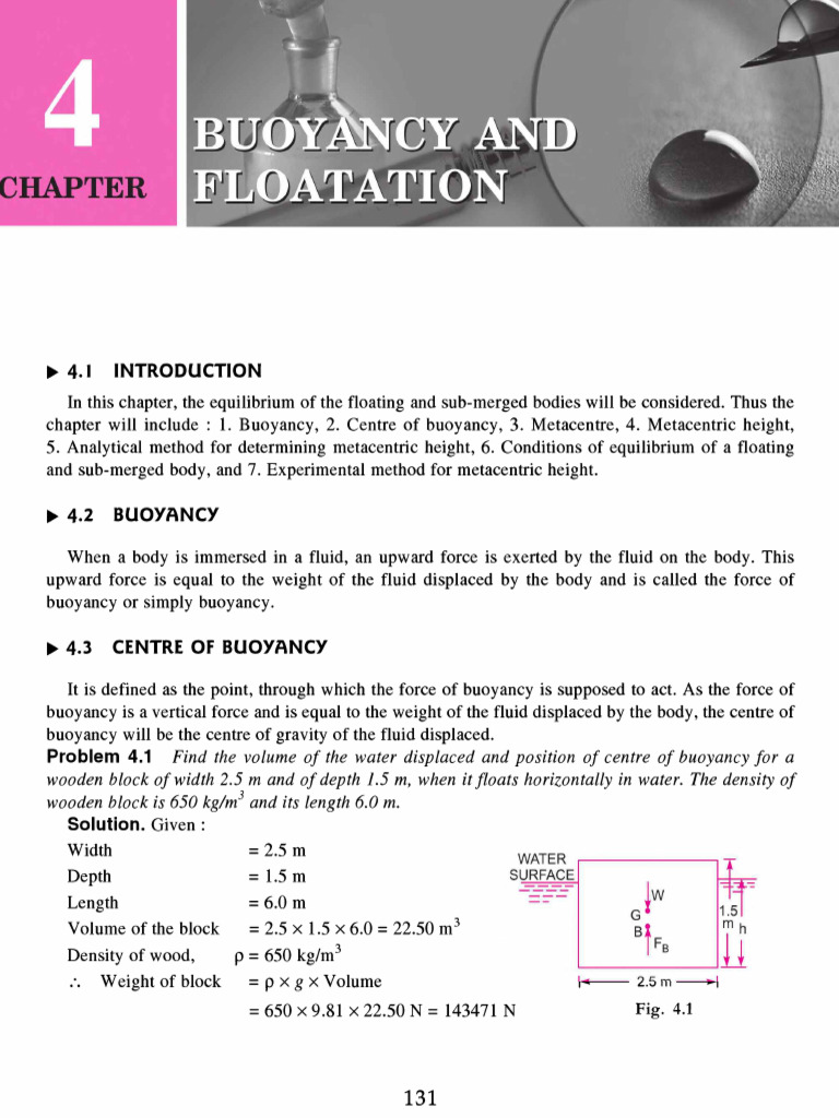 Buoyancy Flotation Pdf