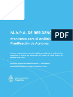 27 Informe Mapa Tablero Caracterizacion Postulantes A Residencias 2018 2022