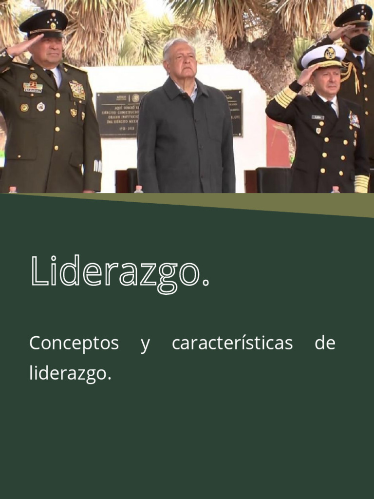 Conceptos Clave del Liderazgo Militar | PDF | Liderazgo