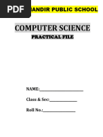 Xi - Comp - Sci. - Practical File (2023-24)