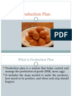 Poultry Production Plan