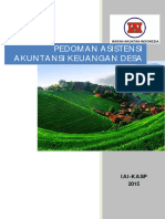 Pedoman Asistensi Akuntansi Keuangan Desa IAI KASP 2015