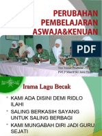 Perubahan Paradigma Pembelajaran Aswaja