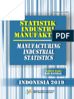 Statistik Industri Manufaktur Bahan Baku 2019