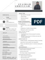 06 - Resume (MS Word)