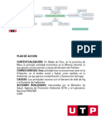 Plan de Acción y Esquema Derrame en Madre de Dios