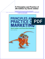 Full Download Ebook PDF Principles and Practice of Marketing 9th Edition by David Jobber PDF