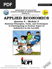 Applied Economics-Q4-Module-3