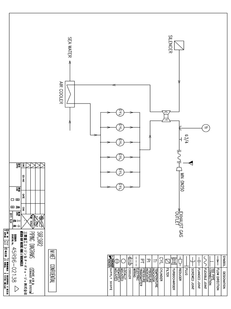 4.Exhaust System Drawing S6R2-T2MPTK进排气系统图 | PDF