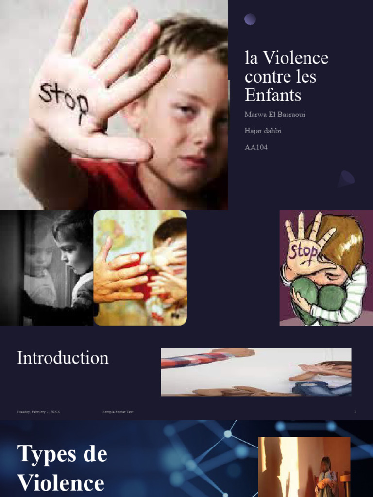 Prévention de la Violence Infantile | PDF | La violence | Abus sur mineur