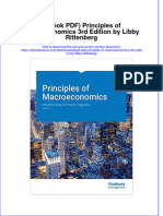 Full Download Ebook PDF Principles of Macroeconomics 3rd Edition by Libby Rittenberg PDF