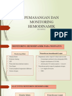 Pemasangan Dan Monitoring Hemodinamik