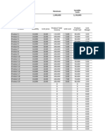 Direct Costing Excel Template
