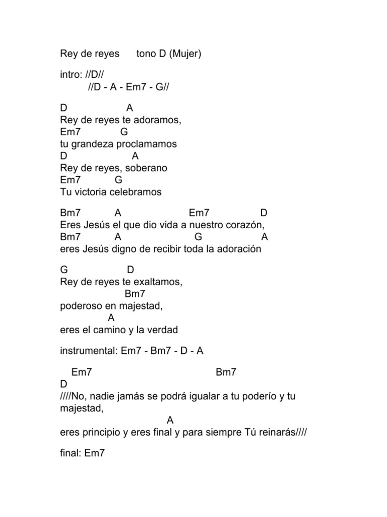 Rey de Reyes | PDF