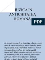 Muzica in Antichitatea Romană