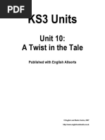 Unit 10 - A Twist in The Tale