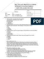 Daily Test 1 (Bahasa G4)