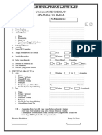 Form Pendaftaran - 020051