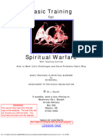 Spiritual Warfare Basic Training