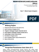 Sesi 7 PKN-KM (Aspek Astagatra) - 2022