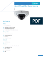 UNV IPC314SR DVPF2836 4MP Vandal Resistant Network IR Fixed Mini Dome Camera V2.4