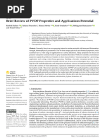 Brief Review of PVDF Properties and Applications Potential