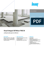 Karta Produktu Knauf Integral GIFAfloor FHB 38