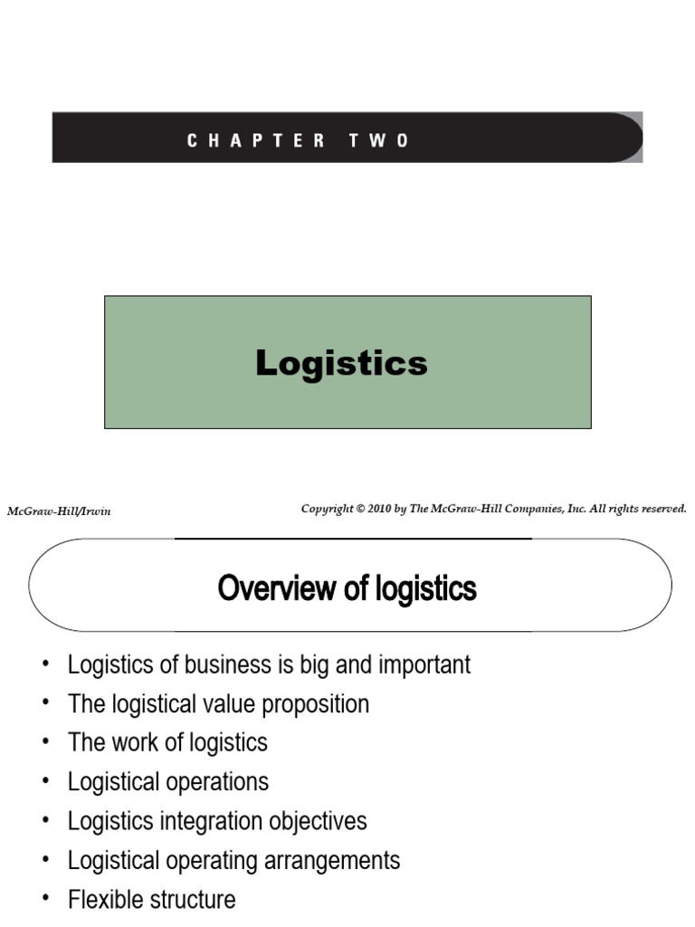C2 McGraw Hill | PDF | Logistics | Warehouse