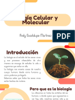 Bilogía Celular y Molecular