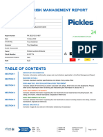 Risk Management Report: Type Make Model Chassis / Vin