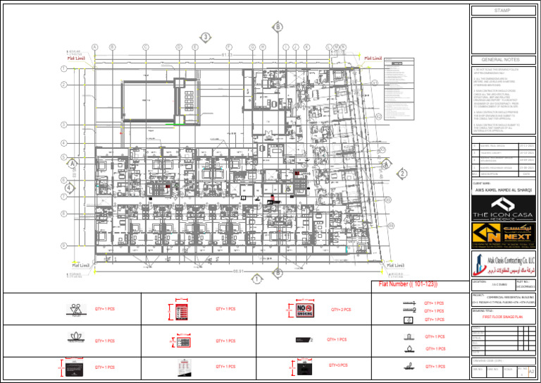 1 - FF Plan Ic5 (As Built) Sinage | PDF | Tile | Building Materials