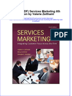 Full Download Ebook PDF Services Marketing 6th Edition by Valerie Zeithaml PDF