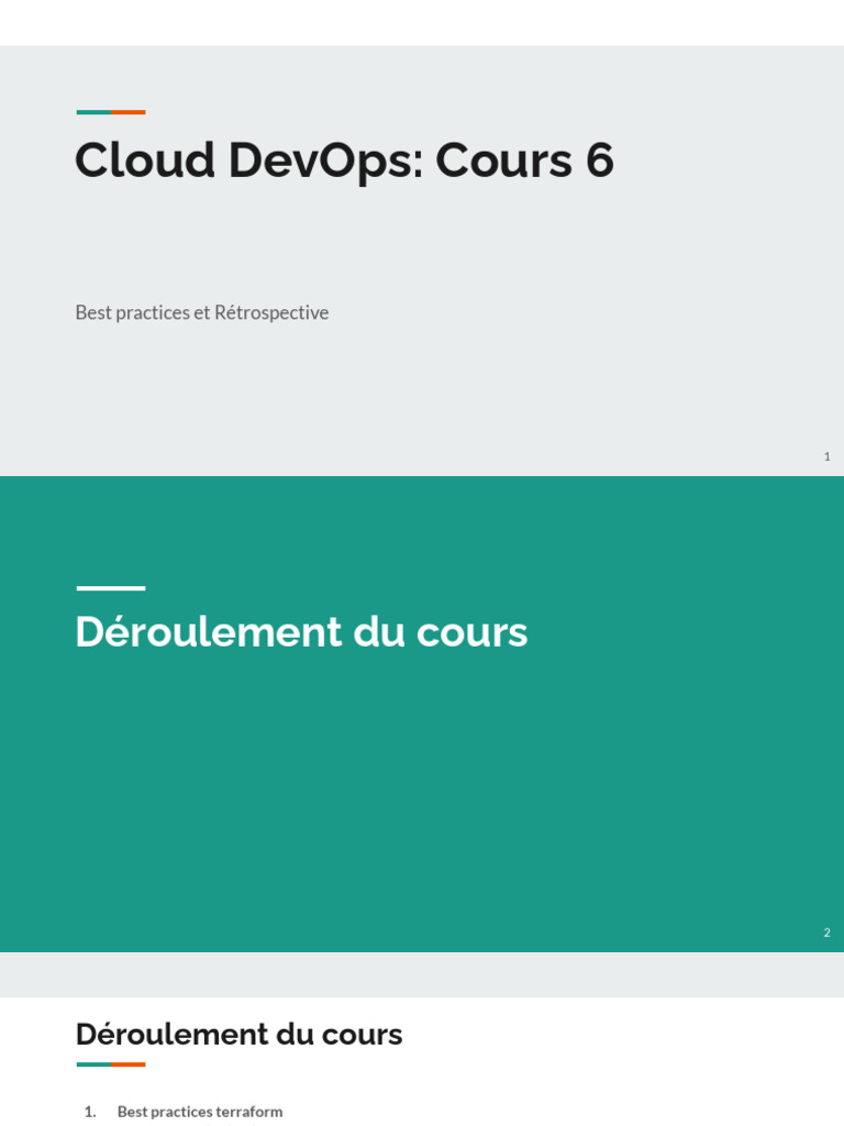 Meilleures pratiques Cloud DevOps | PDF | Informatique | Informatique