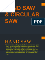 Hand Saw & Circular Saw